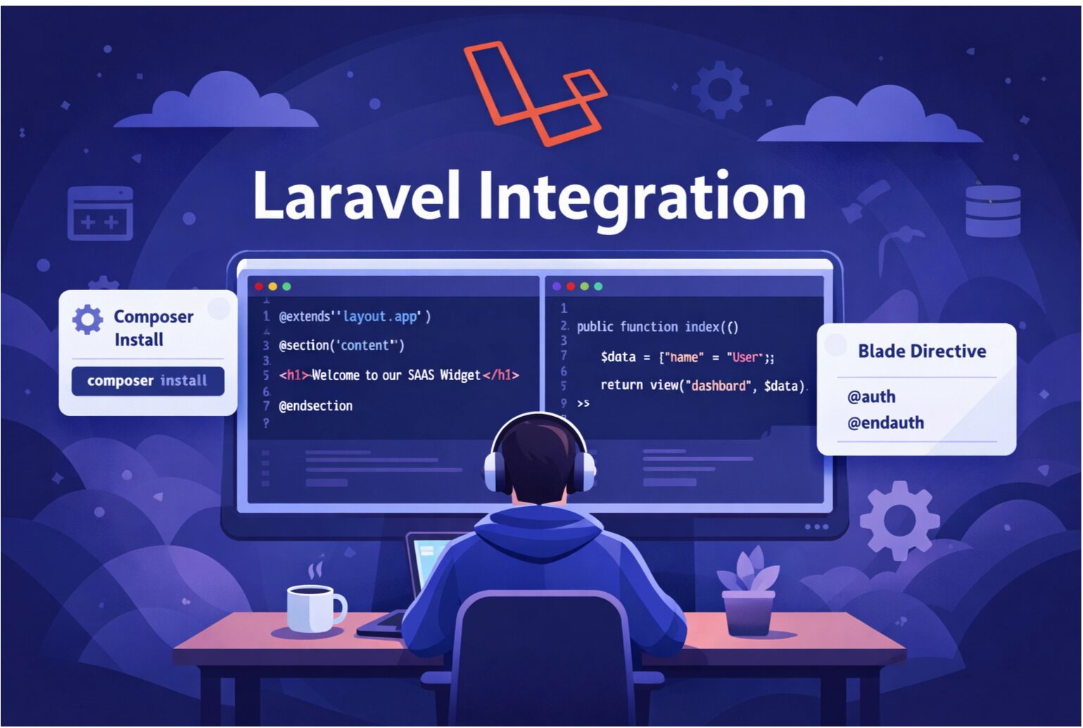 How to Integrate SnagRelay Widget into a Laravel Application