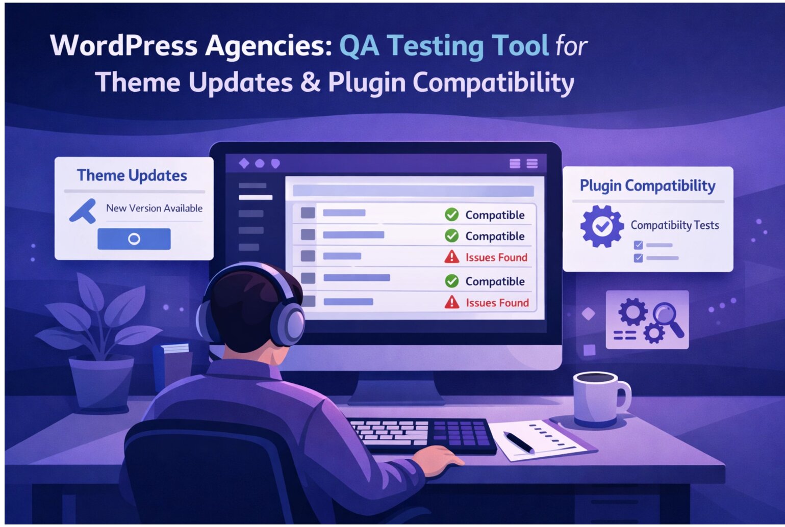 WordPress Agencies: QA Testing Tool for Theme Updates & Plugin Compatibility
